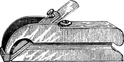 fyrkant kanin plan årgång illustration. vektor