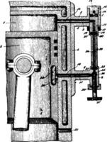 Zündung Tube Jahrgang Illustration. vektor