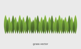 Gerade Gras Illustration im Gradient Stil vektor