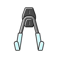 Nützlichkeit Haken Garage Werkzeug Farbe Symbol Vektor Illustration