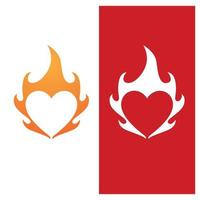 Liebe Symbol Logo Vorlage Vektor