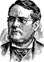 hon. Edward blake, årgång illustration vektor