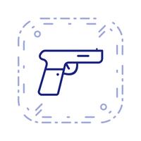 Waffe Vektor Icon