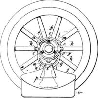 Schlamm bewachen, Jahrgang Illustration. vektor