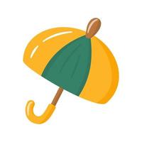 niedliche Cartoon-Regenschirm-flache Vektor-Illustration vektor