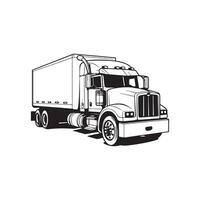 lastbil logistisk bilder vektor