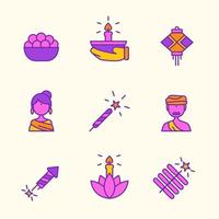 Diwali Icon Set