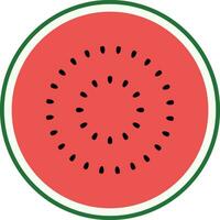 vattenmelon illustration design, konst och kreativitet vektor