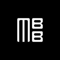 mbb brev logotyp vektor design, mbb enkel och modern logotyp. mbb lyxig alfabet design