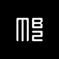 mbz Brief Logo Vektor Design, mbz einfach und modern Logo. mbz luxuriös Alphabet Design