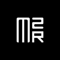 mzr brev logotyp vektor design, mzr enkel och modern logotyp. mzr lyxig alfabet design