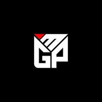 mgp Brief Logo Vektor Design, mgp einfach und modern Logo. mgp luxuriös Alphabet Design
