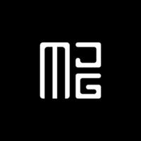 mjg brev logotyp vektor design, mjg enkel och modern logotyp. mjg lyxig alfabet design