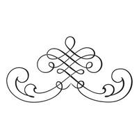 abstrakt arabicum årgång dekorativ kalligrafi dekorativ silhuett symbol för tatuering isolerat vektor