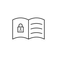 omfattande cyber säkerhet fylla ikoner data skydd, spam, antivirus, Lösenord, Integritet, och Mer - vektor illustration för webb säkerhet