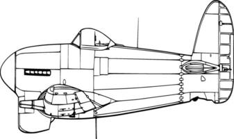 Flugzeug Silhouette Vektor auf Weiß Hintergrund