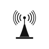 Antenne Symbol. übertragen, Sender. Vektor Illustration