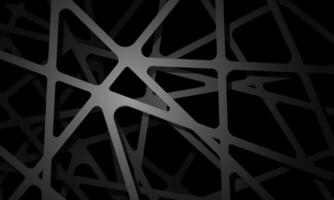 abstrakt mörk grå geometrisk maska mönster överlappning design modern bakgrund textur vektor