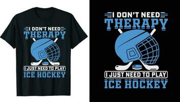 is hockey puck och bruten pinne t-shirt skriva ut vektor mall.is hockey t-shirt design vektor, hockey, typografi, vektor, grafisk, illustration, t-shirt design beställnings- design attrapp