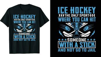 is hockey puck och bruten pinne t-shirt skriva ut vektor mall.is hockey t-shirt design vektor, hockey, typografi, vektor, grafisk, illustration, t-shirt design beställnings- design attrapp