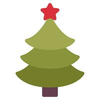Weihnachten Baum Illustration Symbole zum Netz, Anwendung, Infografik, usw vektor
