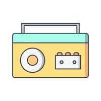 cassette player vector icon