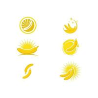 Banane Vektor Symbol Illustration Design