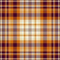 Textil- Vektor Plaid von Textur Stoff Hintergrund mit ein Muster prüfen Tartan nahtlos.