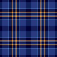 Vektor Stoff Tartan von nahtlos prüfen Hintergrund mit ein Muster Textil- Textur Plaid.