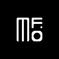 mfo brev logotyp vektor design, mfo enkel och modern logotyp. mfo lyxig alfabet design