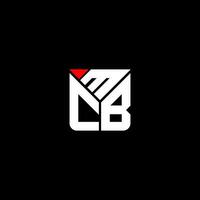 Mcb Brief Logo Vektor Design, Mcb einfach und modern Logo. Mcb luxuriös Alphabet Design