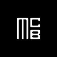 mcb brev logotyp vektor design, mcb enkel och modern logotyp. mcb lyxig alfabet design