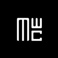 mwc Brief Logo Vektor Design, mwc einfach und modern Logo. mwc luxuriös Alphabet Design