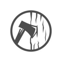 Axt, Axt Logo Symbol Design vektor