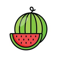 köstlich und erfrischend Wassermelone Frucht, Prämie Vektor von Wassermelone