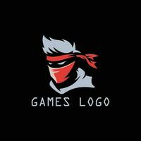 spel logotyp design vektor
