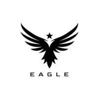 Adler Falke Logo Design Vorlage - - Vektor Illustration.