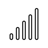 Signal Symbol Vektor. W-lan Illustration unterzeichnen. Antenne und Satellit Signal Symbole. kabellos Technologien. vektor