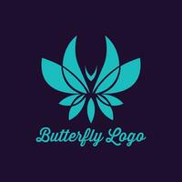 Schmetterling Logo Design Vektor Vorlage, Schmetterling Logo zum schön und Spa Geschäft