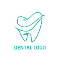 Dental Klinik Logo, Zahnarzt Logo, Zahn abstrakt Logo Design Vektor Vorlage