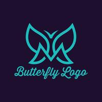 Schmetterling Logo Design Vektor Vorlage, Schmetterling Logo zum schön und Spa Geschäft