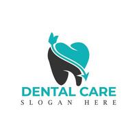 Dental Klinik Logo, Zahnarzt Logo, Zahn abstrakt Logo Design Vektor Vorlage