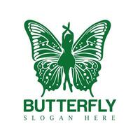 Schmetterling Logo Design Vektor Vorlage, Schmetterling Logo zum schön und Spa Geschäft