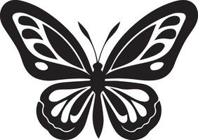 Schmetterling lokalisiert auf weißem Hintergrund vektor