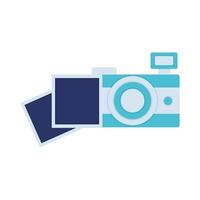 kamera fotografi med Foto illustration vektor