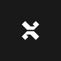 abstrakt x Logo vektor