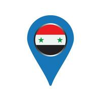 syrien Karta ikon vektor