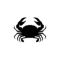krabba logotyp vektor ikon illustration
