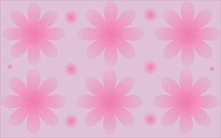 Blume Muster Hintergrund Vektor Kunst, Symbole und Grafik kostenlos herunterladen