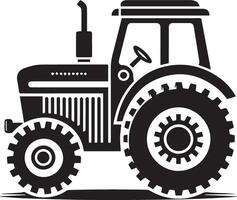 Traktor Symbol Vektor Illustration, Traktor Vektor Silhouette, Neu Modell- Traktor Symbol isoliert Weiß Hintergrund